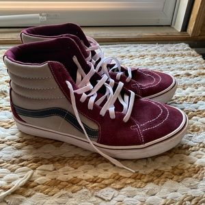 Vans Sk8-Hi Port Royale & Grey Skate Shoes